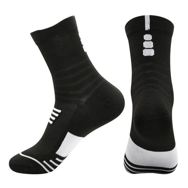 Unisex Sports Elite Basketball Badminton-Laufsocken für Herren und Damen mit mittlerer Länge_voghion.com