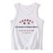 China-Chic Funny Creative Vest Male and female students should blame others rather than reflect on themselves in summer_voghion.com
