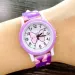 New Fashion Girls Watches Print Butterfly Cartoon For Kids Silicone Strap Quartz Watch Children's Cute Wristwatch Clock_voghion.com