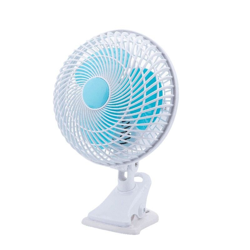 Desktop Workbench Clip Electric Mini Small Fan Dormitory Silent Oscillating Wall-Mountable_voghion.com