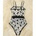 Sexy Teddies Mesh Lace Embroidery Bodysuit Women's Sexy Lingerie Bowknot See-Through Teddy Temptation Bodysuits Lenceria_voghion.com