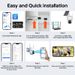4MP Solar Outdoor Security Camera, Color Night Vision, 2.4G WiFi, Motion Detection, SD/cloud Storage Support_voghion.com