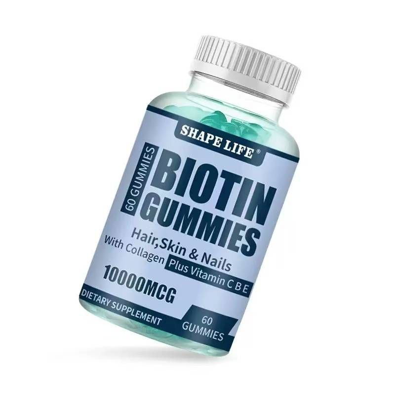 Gomitas de biotina Shape Life para cabello, piel y uñas. Suplemento dietético._voghion.com