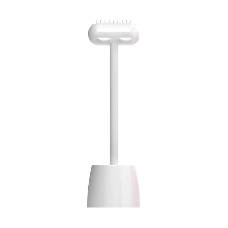 Pet Cat And Dog Supplies Long Handle Comb With Base_voghion.com