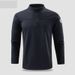 Men's & Women's Thermal Long Sleeve T-Shirt – Fleece-Lined Winter Base Layer, Stretchable & Breathable For Workwear & Activewear_voghion.com