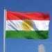 1pc Double Side Printed Kurd Flag, Hanging Flag With Polyester, Vivid Color And UV Fade Resistant, Kurdish Flags Decoration_voghion.com