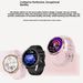 Unisex Smart Watch With Bluetooth Calls, Heart Rate & Sleep Monitor, 14-Day Battery, IP68 Waterproof, IOS/Android Compatible_voghion.com