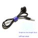 Semi-in-Ear Beweegungsspulen Kabel-Ouerréier mat Halsbandtyp Bluetooth Adapter mat kuerzen E Unilateralen Headset fir Bicher ze lauschteren_voghion.com
