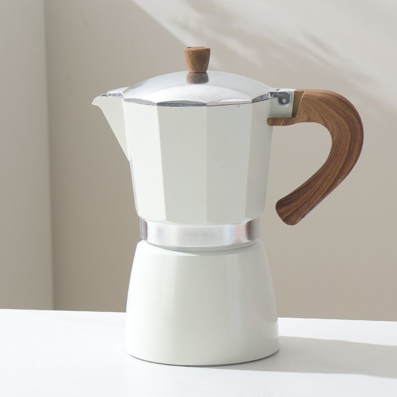 Cafeteira Moka portátil nova para uso doméstico, para acampamento ao ar livre, expresso italiano_voghion.com