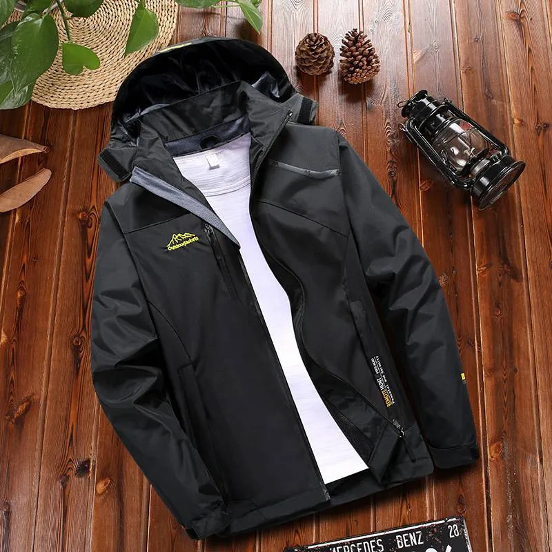 Men's Clothing couple household assault clothing single-layer sports leisure coat hiking printing work mountaineering clothing_voghion.com