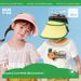 Kids Sun Hat With UV Protection - Breathable Cotton Summer Cap For Boys & Girls, Wide Brim Airy Design For Outdoor Play_voghion.com