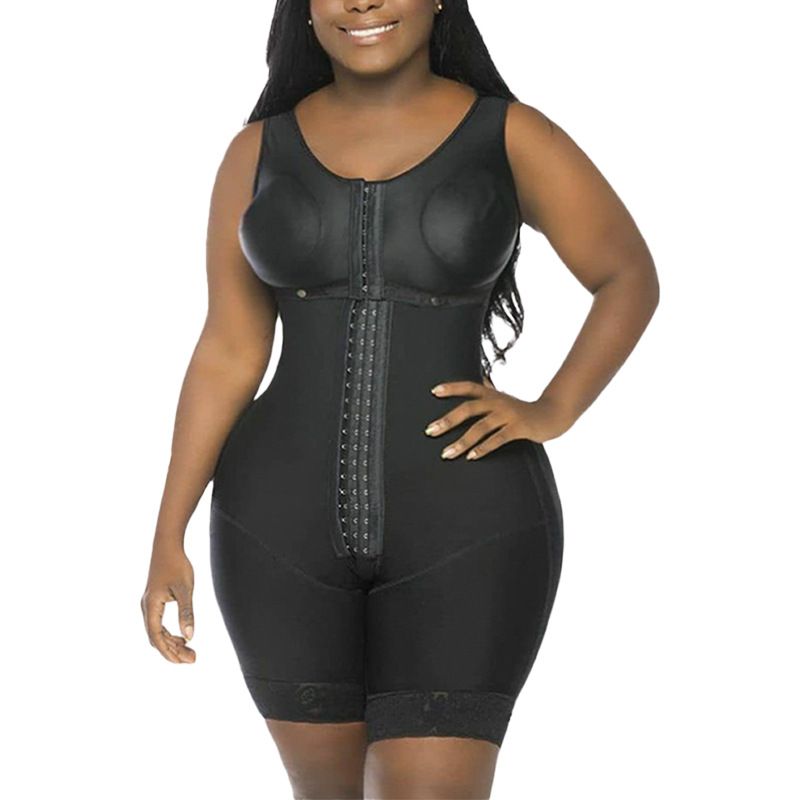  fat women's large size abdomen corset waist shaping body plumping hip thin waist shaping jumpsuit_voghion.com