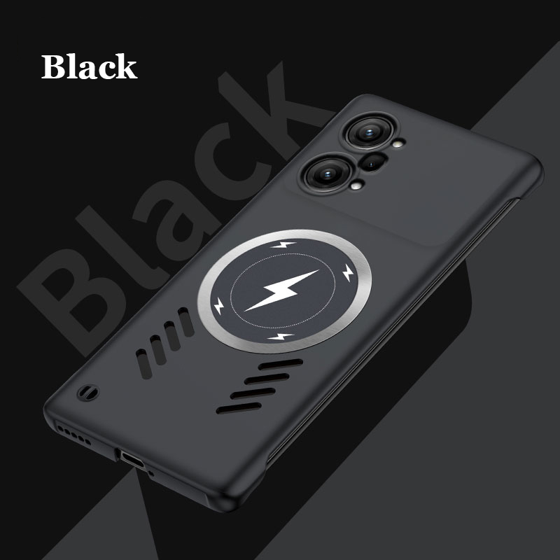 Rahmenloses Graphen-Wärmeableitungs-Magnet-PC-Gehäuse für Oppo K9 K9x K9s K10 K10x Pro Magsafing Wireless Charging Shell Cover_voghion.com