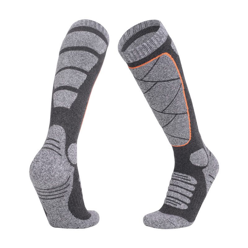 Ski Outdoor Sports Thickened Comfortable Hiking Towel Bottom Long Tube Socks Sweat-Absorbing Warm_voghion.com