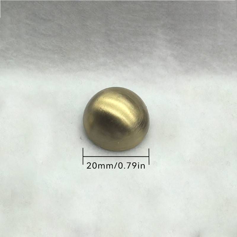 10pcs Yakin Bronze Small Size Metal Button Mushroom Button Uitable For Shirts, Coats, Pants._voghion.com