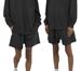 Roupas masculinas Shorts esportivos de verão Shorts de fitness masculinos Algodão Terry Street Basketball Calça casual de três pontos Calças da moda para casal_voghion.com