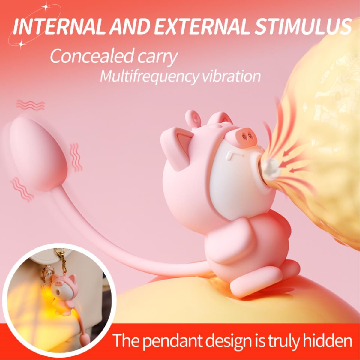 Klitoris-Nippel-Stimulator Klitoris-Saugvibrator für Frauen Sexspielzeug für Erwachsene G-Punkt-Massage-Ei-Vibrator Hautfreundlich und wasserdicht_voghion.com