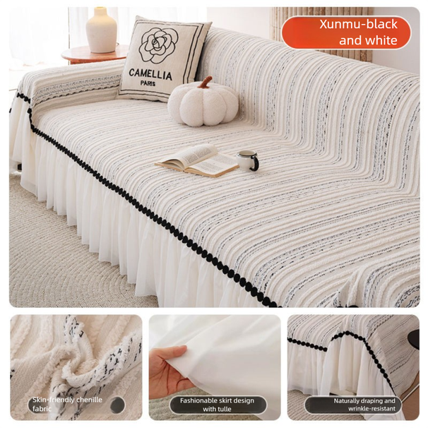 Copridivano universale di alta qualità per divano multiuso, 2025, nuovo copridivano in ciniglia francese per quattro stagioni_voghion.com