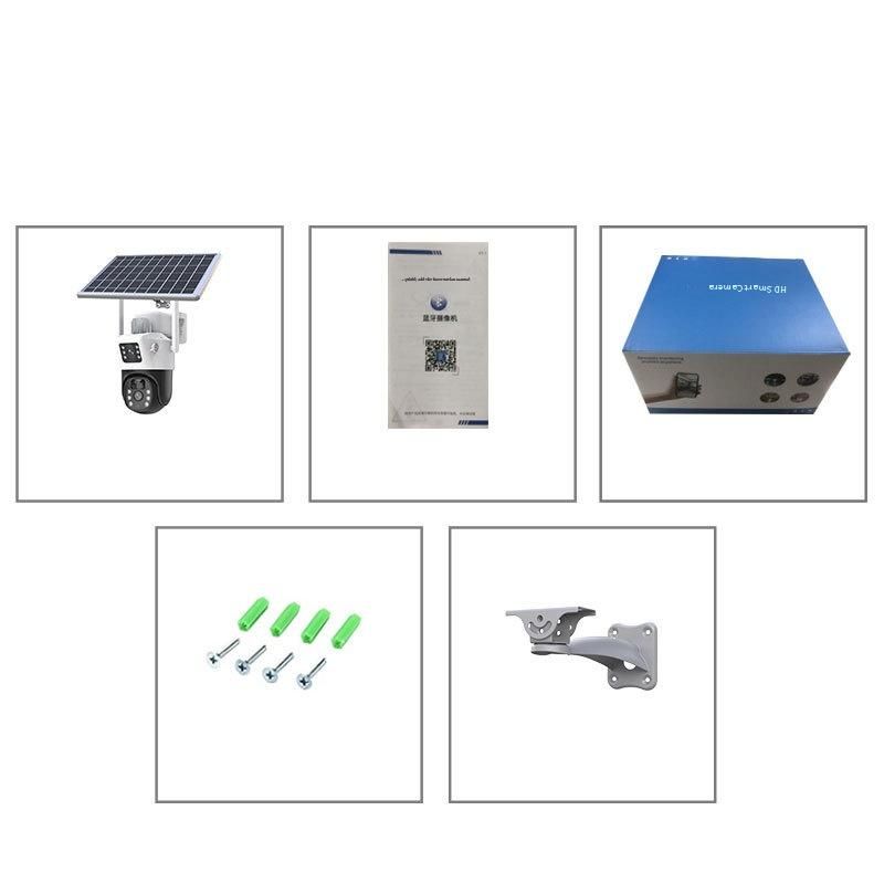 Monitor solarny do monitoringu domu 360 stopni, telefon komórkowy, zdalny, kamera zewnętrzna z noktowizorem i kamerą HD_voghion.com
