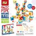 "STEM Educational Building Blocks Toy - 100-Piece DIY Pipe Maze Construction Set For Kids & Teens, Creative Play & Brain Development (Multi-Color)_voghion.com
