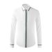 Unbeatable Quality New Style Woven Long Sleeved With High-end And Simple Temperament Shirt For Men's Wear_voghion.com