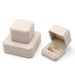 Set di gioielli squisiti - Scatola porta-anello, collana, orecchini e bracciale in rosa e bianco_voghion.com