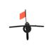 Black Ice Foldable Triangle Platform Portable Storage Flag Winter Fishing Rod_voghion.com