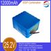25,2 V:n litiumioniakku, 6S5P-yhdistelmä, 12000 mAh, sisäänrakennettu BMS-lataussuoja, käytetään sähköpyörissä, moottoreissa ja muilla aloilla_voghion.com