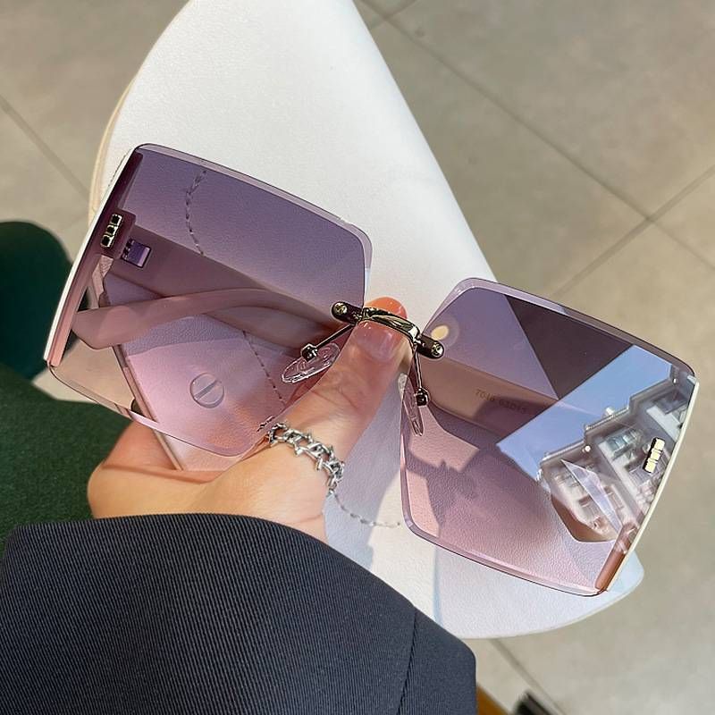 Designer Sunglasses For Women Men Vintage Style Fashion Classic Sunglasses Luxury Polarized Frame Oversized UV400 Eyewear YK505_voghion.com