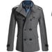 2026 European-USA Style Fashion Outerwear Woolen Overcoat Men Lapel Pure Color Double-Breasted Buttons Long Sleeve Woolen Windbreaker M-4XL_voghion.com