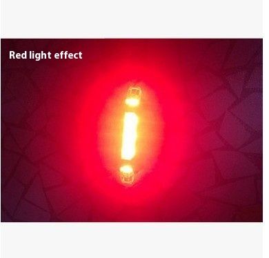 Rower USB ładowanie LED ostrzegawcze światła tylne nocne sprzęt do jazdy na rowerze górskim_voghion.com