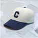 Hat version of the new fashion hit color big C standard baseball cap spring and summer Japanese couple all-match sunshade peaked hat_voghion.com