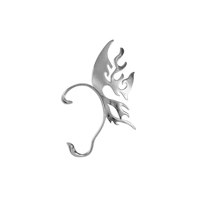 Women's Jewelry God's Gift Butterfly Ear Hook Fashion Creative Personality Niche Design No Ear Piercing Ear Clip High End Earrings_voghion.com