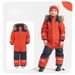 Outdoor Single And Double Board Luminous Windproof Waterproof Thickened Warm One-piece Children's Ski Suit_voghion.com