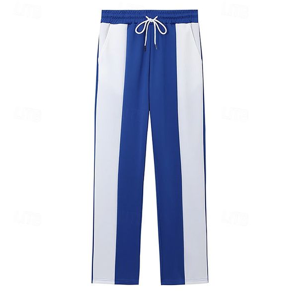 Lässige, sportliche Jogginghose für Herren – lockere Passform, atmungsaktiv und schnelltrocknend mit Farbblockdesign zum Laufen, fürs Fitnessstudio und den Alltag_voghion.com