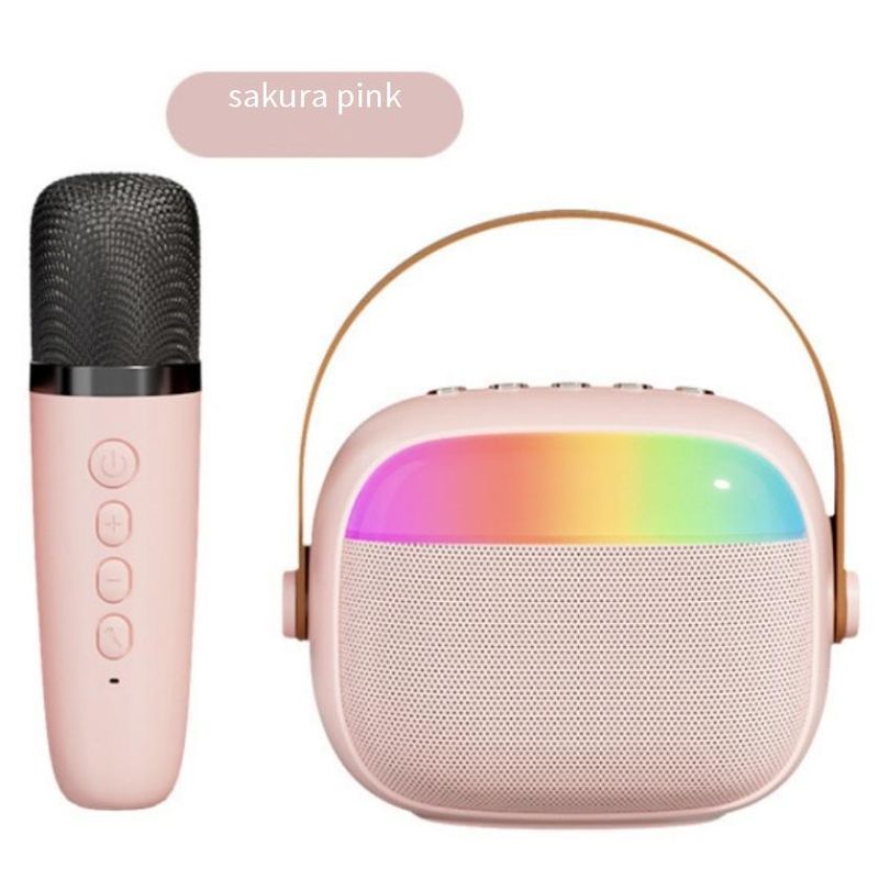 ​K12 Bluetooth Karaoke Speaker With Wireless Microphone - Portable Singing Speaker For Kids & Family​_voghion.com