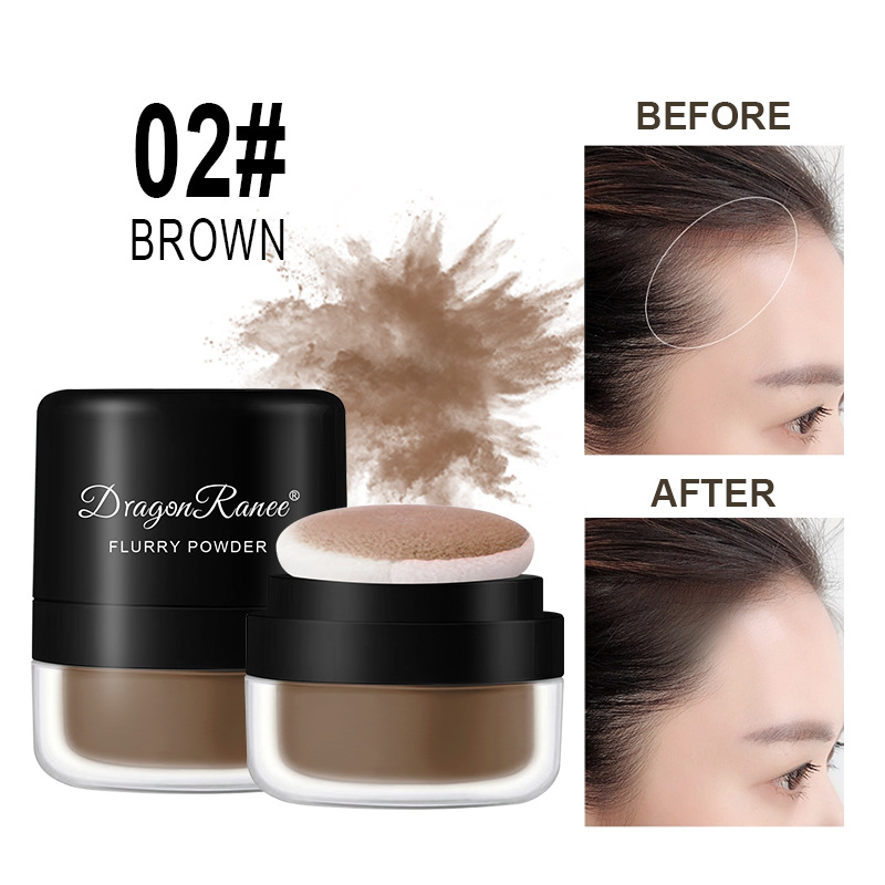Volumenpuder – kontrolliert Fett im Haar, macht das Haar flauschig, ideal für Ponys, Trockenshampoo-Puder für den Haaransatz, loses Puder für das Haar_voghion.com