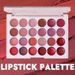 MISSROSE 24-Shade Lip Gloss Palette - Multi-Use Nude & Shimmer Lipstick Set For Party & Daily - High Shine, Long-Lasting, Non-Sticky_voghion.com