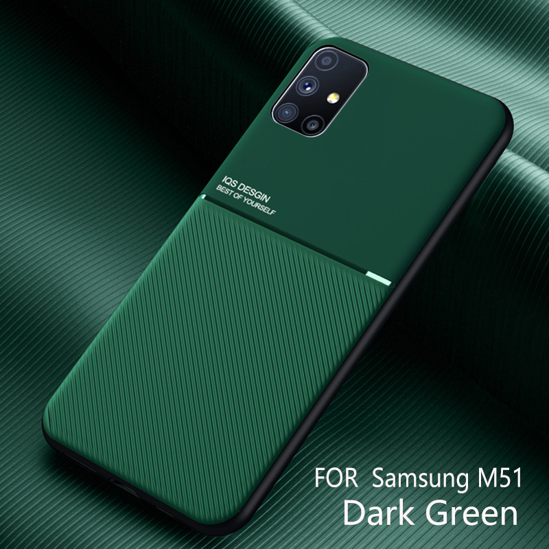 Tunt och lätt magnetfodral för Samsung Galaxy M33 M32 M53 M14 5G M51 M52 M31 M30S M21S M80S M11 F62 F41 Telefontillbehör_voghion.com