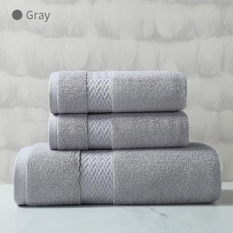 Amy Cotton Bath Towel Set - Ultra Soft & Absorbent, Baby & Kids Friendly, Minimalist Luxury Style​_voghion.com
