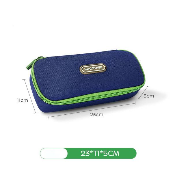 Kids' Pencil Case – Large Capacity School Organizer With Anti-Bacterial & Water-Resistant Options (Light Breeze Blue/Frosty Milk/Deep Blue/Purple))_voghion.com