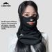 Ski-Gesichtsschutz, Winter, winddicht, kältebeständig, Fahrradkopfbedeckung, V-Face, Fleece-gefüttert, warm, atmungsaktiv, wärmer, Halsmanschette für_voghion.com