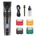 Professional Cordless Pet Grooming Clipper With Ceramic Blade - Quiet & Safe Trimmer For Dogs & Cats - Multiple Attachments For Full Grooming Kit_voghion.com