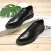 Dress Oxford Business Office Pointed Black Brown Lace Mens Formal Wedding Shoes 569240911_voghion.com