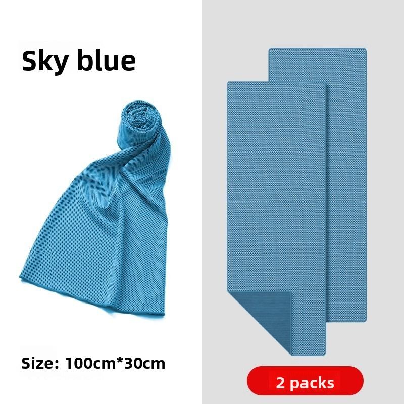 Toalla absorbente de sudor para deportes, gimnasio, limpieza, eliminación de suciedad, secado rápido, enfriamiento, bádminton, baloncesto, correr, muñeca, sudor_voghion.com
