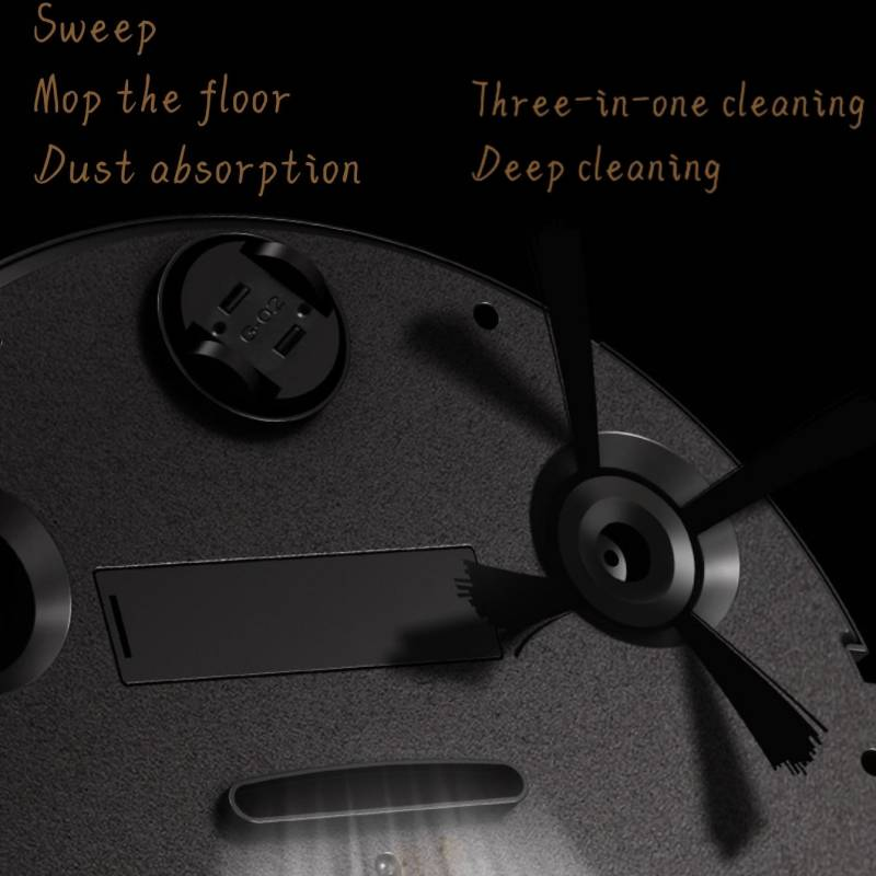 Robot Vacuum Cleaner - Compact Flat Design, Powerful Suction And Navigation System, Ideal For Home And Commercial Cleaning_voghion.com