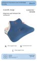 Multi-Position Memory Foam Pillow Neck Support Ergonomic Wave Design For Side Sleepers, Office & Home Use -_voghion.com