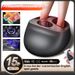 Professional Foot Massager With Heat Therapy - Wireless Remote Control, Large LCD Screen, Negative Ion, Silent Operation,_voghion.com