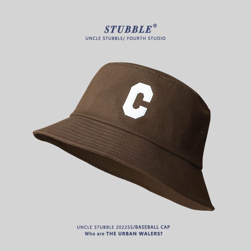 Large Head Circumference Fisherman Hat All Match Four Seasons Men And Women Letter Sun Hat Original Trendy Brand Large Size Basin Hat Spot_voghion.com