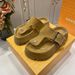 Women's Shoes Sheepskin Version~ Genuine Leather Thick-Soled Slide Sandals For Women Summer Half-Cup Small Size Platform B Irkenstock_voghion.com